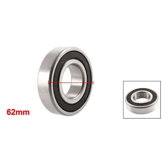 sourcingmap/® 6206-2RS Electric gorge profonde Roulement /à billes scell/é 30mm x 62mm x 16mm