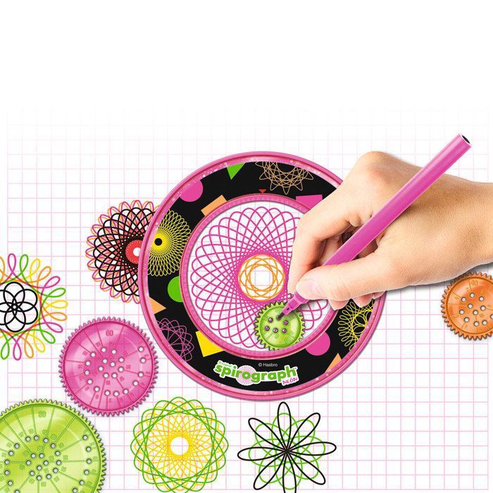 Spirograph Original Set De Dibujo De 53 Piezas | Juguete Creativo Para Niños De 8 Años En Adelante | Diseños Geométricos Y Mandalas