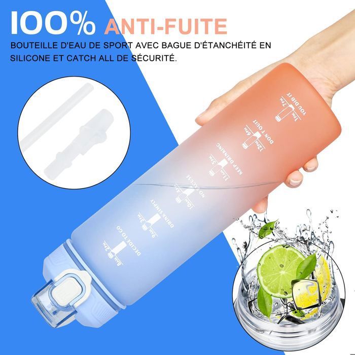Bouillotte avec couvercle - 20 litres - sans BPA - sans odeur - anti