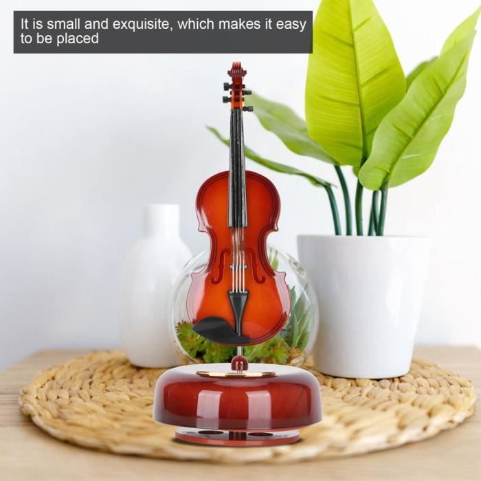 TMISHION Broche Instrument de Musique Mini décoration de cadeau de