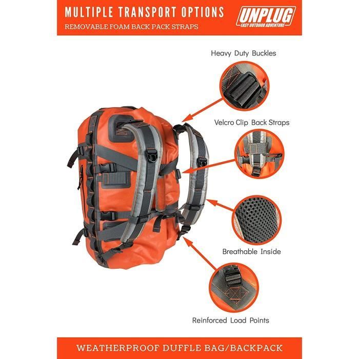 Sac Etanche Voyage tanche 1680D Activit Nautique Moto Chasse