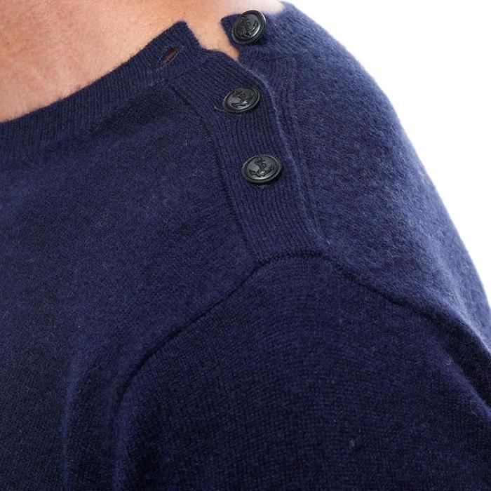 Pull ancre clearance marine homme