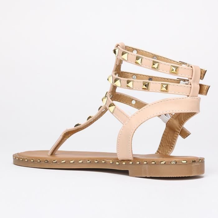 Nu best sale pieds cloutés