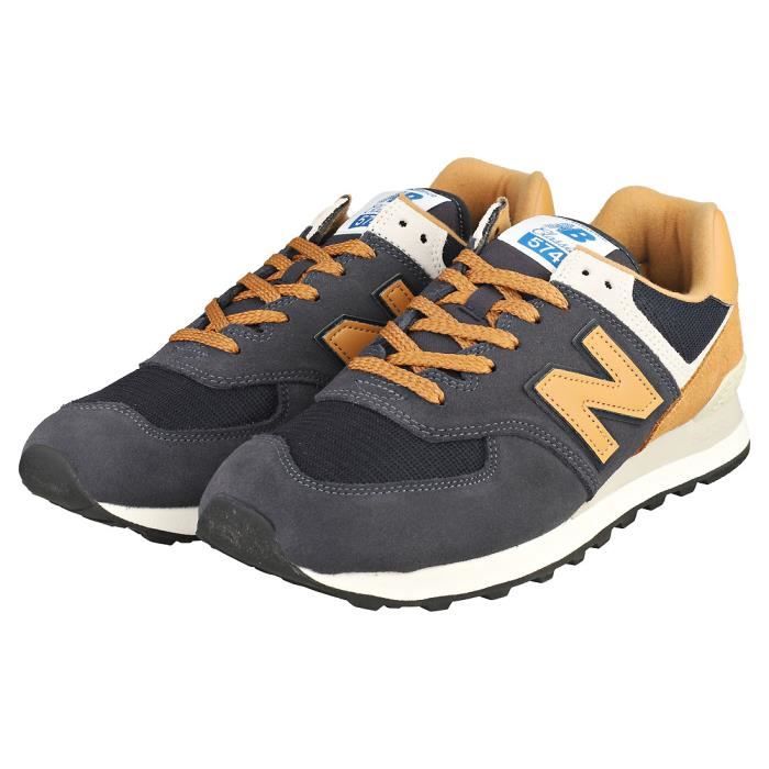 New balance ml574 homme brun outlet