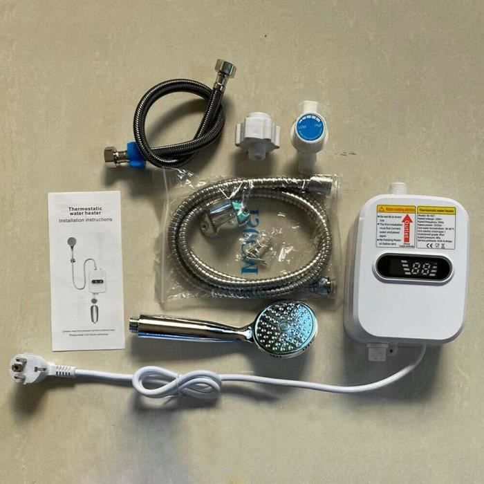 Mini chauffe-eau électrique sans réservoir 110 V 3000 W pour