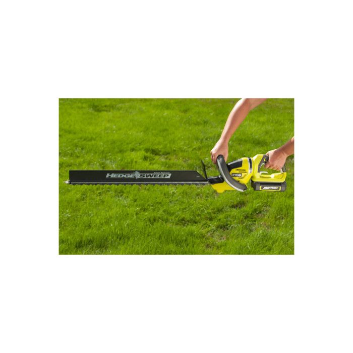 RYOBI - Taille-haie électrique 550W - Lames 55cm, Coupe 26mm - Poignée Rotative - Fonction Scie