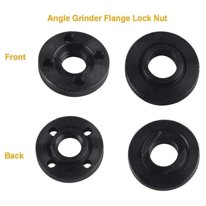 Clé Universelle Pour Meuleuse 125mm - Kit Avec 4 Brides De Serrage - Métal Résistant