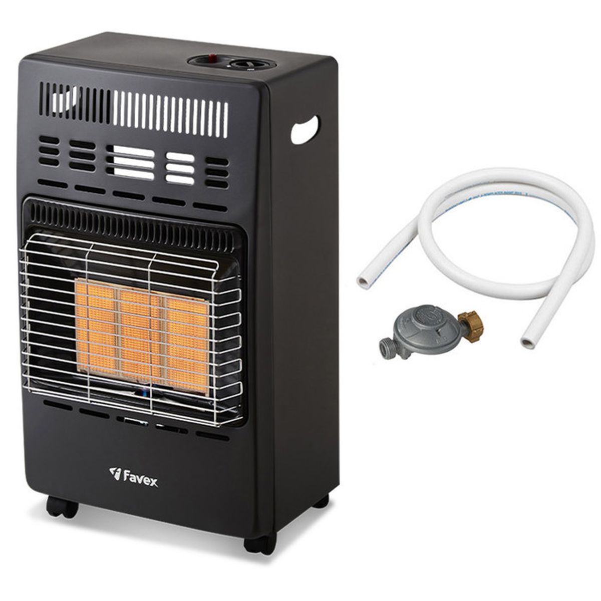 Qlima Chauffage Gaz Avec Thermostat 3.4 Kw