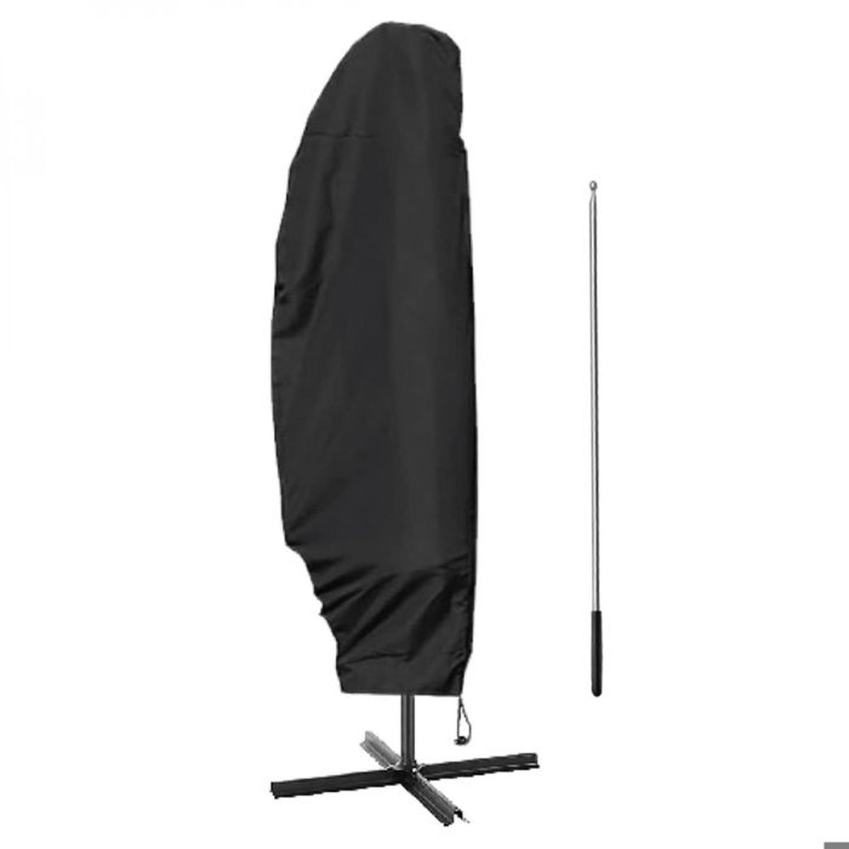 Parapluie Compact Benson – 93x55cm – Imperméable Anti-pluie + Housse – 4 Coloris