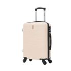 CELIMS FRANCE Valise Cabine 55x35x25cm | Valise CELIMS Weekend | Ultra-léger | ABS | Cadenas | 4 Roues 360 | Beige