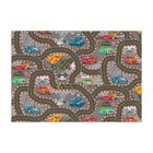 Tapis de Jeu Enfant 140x200cm, Racer - Tapis Circuit Voiture - Lavable - Antidérapant - Carpet Studio