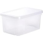 EDA PLASTIQUE Boîte de rangement Funny Box 4 L - Naturel - 25,5 x 18 x 12,7 cm