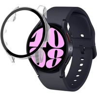Coque compatible Samsung Galaxy Watch 6 40mm - Protection rigide étui transparent écran verre trempé Phonillico®