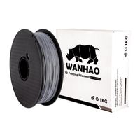 Filament PLA Premium Wanhao Argent 1kg 1.75mm pour imprimante 3D