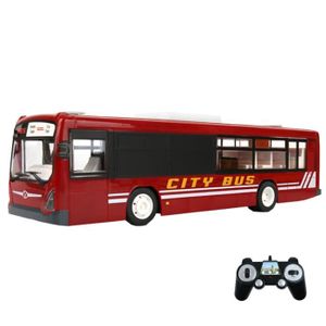 CAMION ENFANT Autobus rouge-Modèle de voiture télécommandée pour