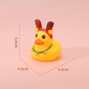 JOUET DE BAIN Canard Cerf - petit canard jouet de bain pétrir, appelé créatif, joli flotteur d'eau, anti-stress, joli cadea