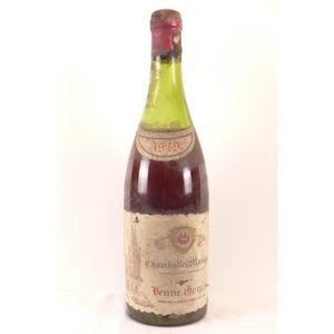 VIN ROUGE chambolle-musigny veuve genin rouge 1949 - bourgog