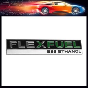 DÉCORATION VÉHICULE Autocollant 3D Premium FlexFuel Flex Fuel E85 en é