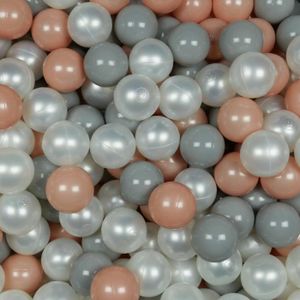 PISCINE À BALLES Mimii - Balles de piscine sèches 300 pièces - perle, gris, or rosa