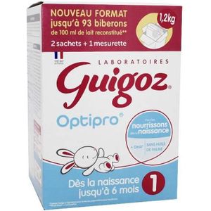 Achetez Guigoz Lait 1er Age 800g à 20.1€ seulement ✓ Livraison GRATUITE dès  49€