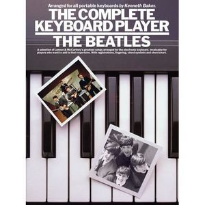 PARTITION Complete Keyboard Player: Beatles, Recueil pour Pi