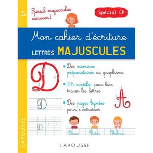 Tablette d'écriture majuscules cursives portative Montessori