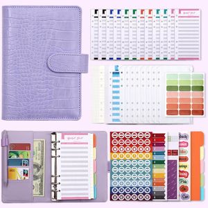 Recharge Papier Pointillé A6 - 135 Feuilles + Intercalaires + Pochettes - Pour Agenda, Bullet Journal Ou Cahier - 9