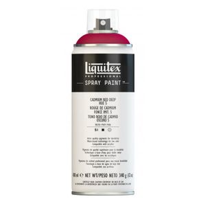 BOMBE DE PEINTURE Bombe de peinture rouge de cadmium foncé n 5 400ml - Liquitex