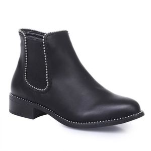 bottines homme cloutées pas cher