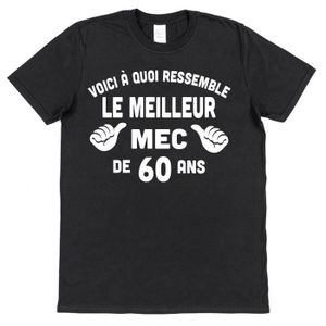 T Shirt 60 Ans Cdiscount T Shirt 60 Ans Cdiscount