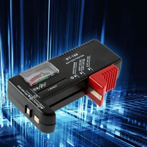 BT-168D testeur de Batterie num/érique Volt Checker 9V 1.5V Pile Bouton Rechargeable AAA AA C D Universal Test de la Batterie