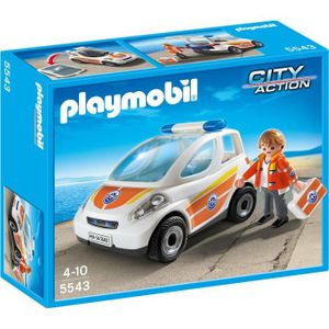 PLAYMOBIL 9054 - Voiture familiale - Playmobil City Life pas cher