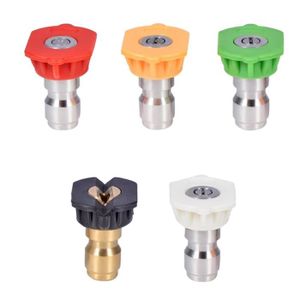 Preamer 5/ Pcs//Lot de Haute Pression Rondelle Lance de pulv/érisation Buses Conseils pour Karcher Rondelle Pistolet /à Mousse
