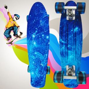 SKATEBOARD - LONGBOARD Skateboard avec planche de 56 cm Roulements ABEC-7