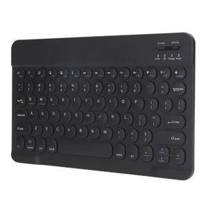 Clavier pour téléphone Vvikizy clavier sans fil Clavier Bluetooth sans fil, tablette, Smartphone, accessoires informatique d'ordinateur Rose Noir