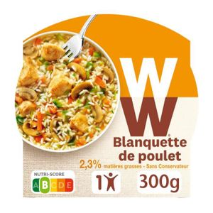 BARQUETTE - PLAT  LOT DE 2 - WEIGHT WATCHERS - Blanquette De Poulet 