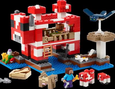 LEGO minecraft 21270 La maison des Champimeuhs Idée Cadeau