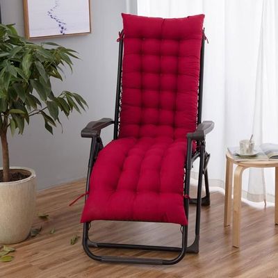 Coussin pour chaises de jardin standard oléfine couleur rouge