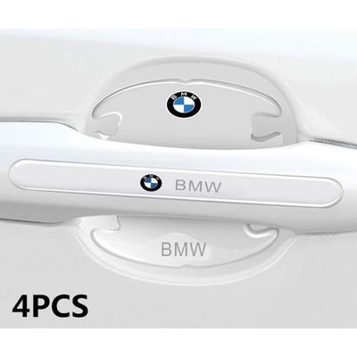 Autocollants Protection Portière Voiture Vesaneae 4 Set - Anti-Rayures, Réfléchissants, Blanc Ou Bleu