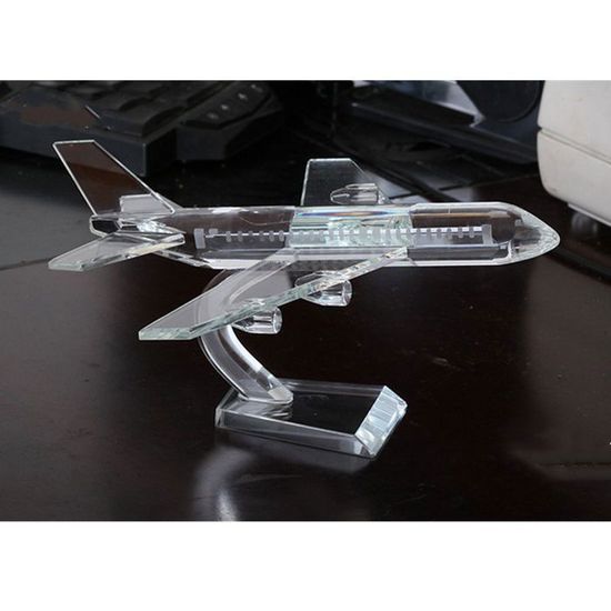 Maquette Avion En Bois Fokker Triplane - Modèle 3D à Assembler 21x17cm, Décoration Bureau, Jouet éducatif