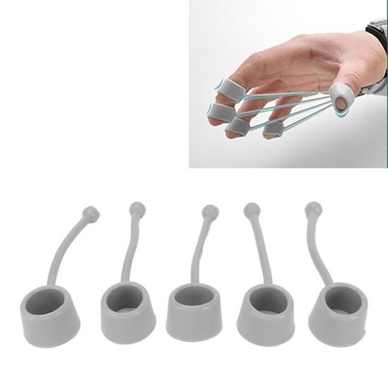 Entraîneur De Force De Poignée - 5 Boutons Indépendants, ABS/TPE, Pour Musiciens, Sportifs, Escalade, Récupération