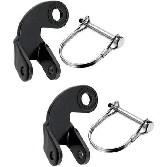 2X Coupleur De Remorque De Vélo, Fixation De Connecteur D'attelage De