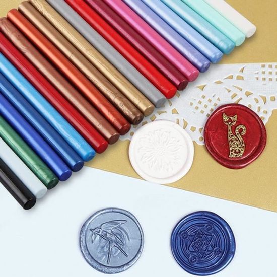 Cachet De Cire Bâtons De Cire, Ioggtser 10 Pièces Bâtons De Cire Pour Pistolet à Colle Pour Tampon De Cire, Bâtons De Cire Pour Pistolet à Colle, Pour Invitations (Champagne Gold Baton Cachet De Cire Bâtons De Cire, Ioggtser 10 Pièces Bâtons De Cire Pour Pistolet à Colle Pour Tampon De Cire, Bâtons De Cire Pour Pistolet à Colle, Pour Invitations (Champagne Gold Baton