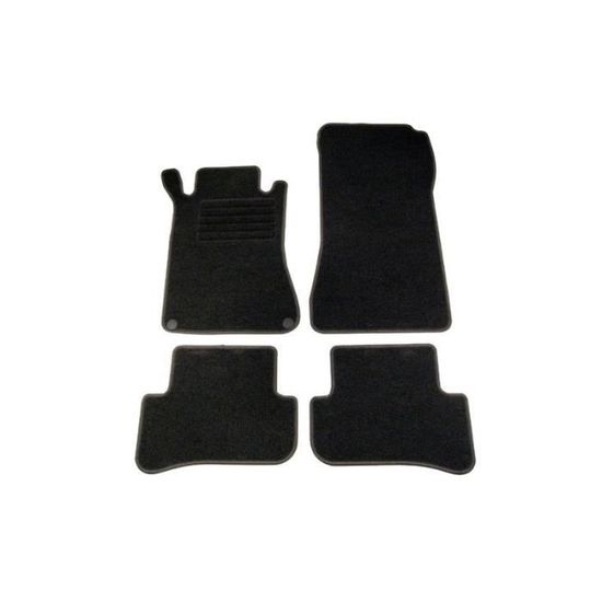 4 TAPIS DE SOL MOQUETTE SUR MESURE POUR MERCEDES CLASSE C W204-2007 A 2013