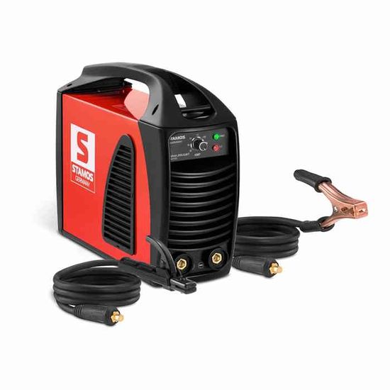 Poste à Souder MIG/MAG 200A Stamos Germany MAGITEX 200 - TIG Liftarc, MMA, Flux, Duty Cycle 60%, Onduleur IGBT, Polyvalent