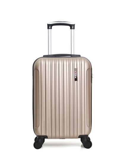 BLUESTAR - Lot de 2 Valises Cabine Rigides ABS 4 Roues 35x48x21 Marine
