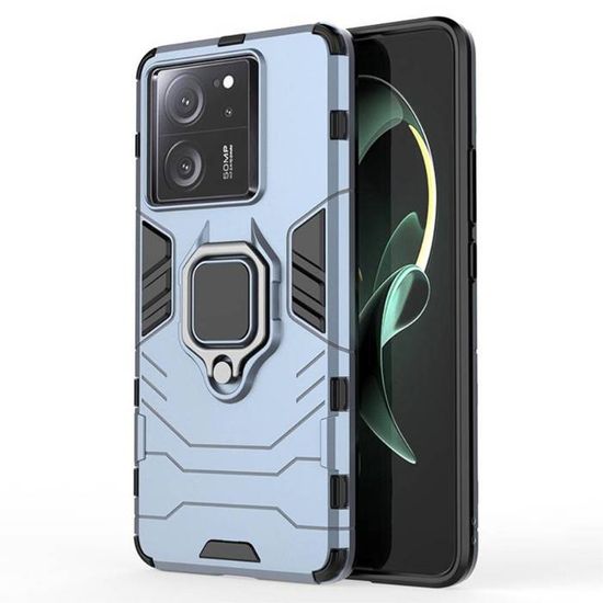 Étui Rabat Miroir Noir Pour Xiaomi 13T Pro - Coque Clear View