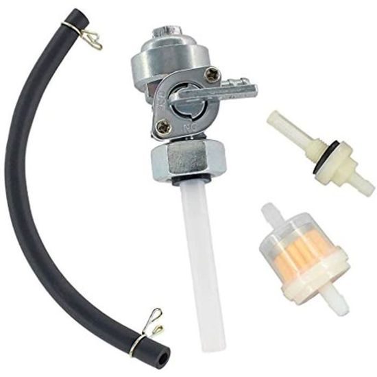 Robinet à Essence Universel M10x1.25mm – Pour Générateur, VTT, Moto – 2 Pièces