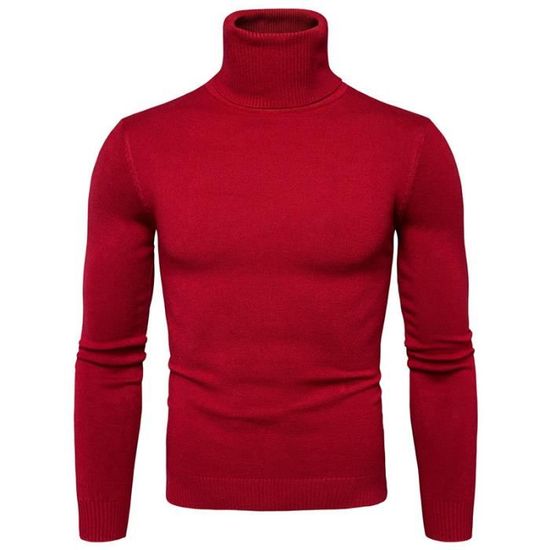Chemise Manches Longues Rouge Homme Pas Cher