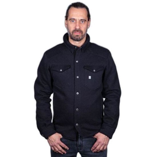Sweat à Capuche Moto IXS Rapid 1.0 Avec Protections CE - Maille Aramide - Passants Pouces - Taille XXL